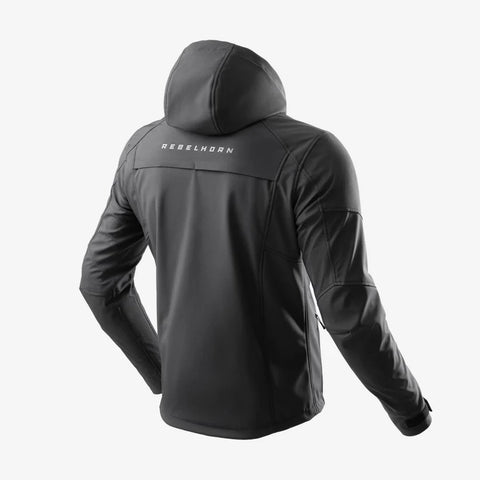 Veste de Moto en Textile Rebelhorn Slash Black