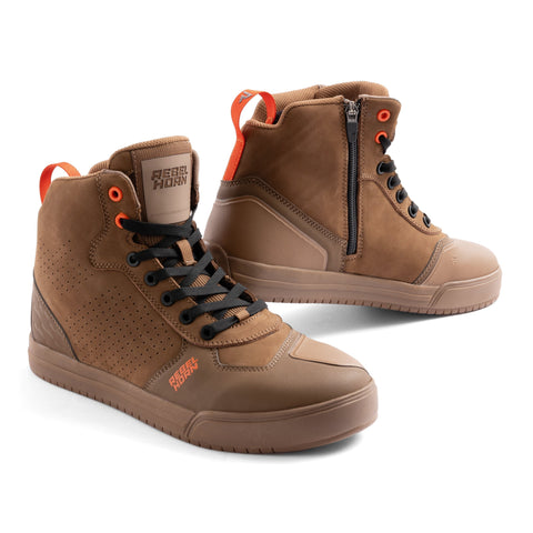 Rebelhorn Spike Brown Bottes Moto