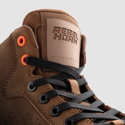 Rebelhorn Spike Brown Bottes Moto