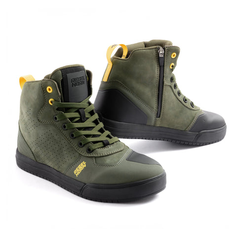 Rebelhorn Spike Olive Bottes Moto