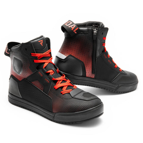 Rebelhorn Vandal II Black/Red Bottes Moto