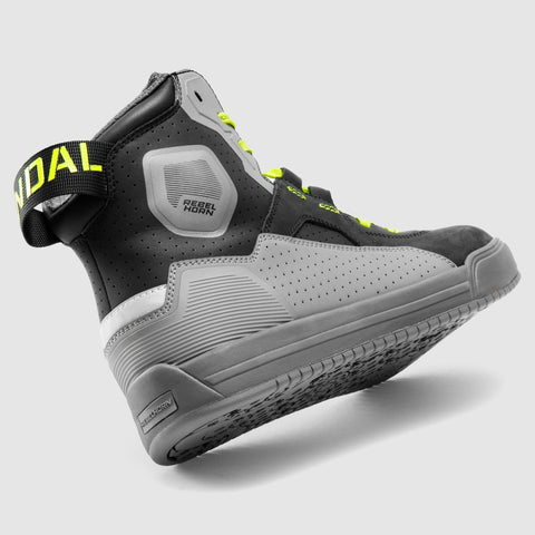 Rebelhorn Vandal II Black/Grey/Fluo Bottes Moto