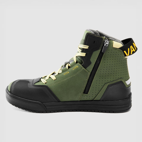 Rebelhorn Vandal II Green/Black/Orange Bottes Moto