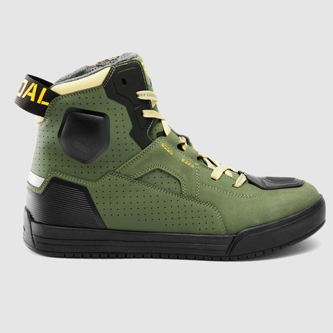 Rebelhorn Vandal II Green/Black/Orange Bottes Moto