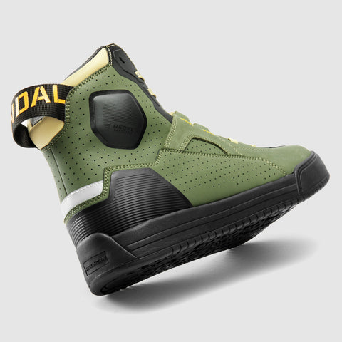 Rebelhorn Vandal II Green/Black/Orange Bottes Moto