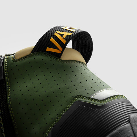 Rebelhorn Vandal II Green/Black/Orange Bottes Moto