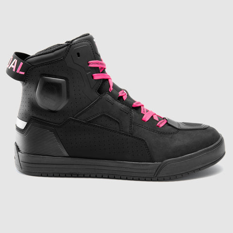Rebelhorn Vandal II Black/Pink Bottes Moto pour Femme