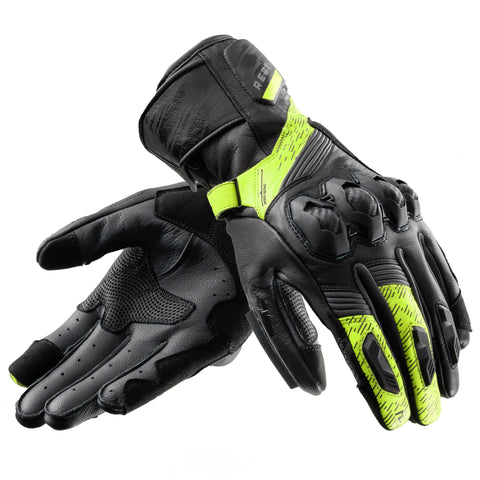 Rebelhorn Viper Black/Grey/Fluo Gants Moto