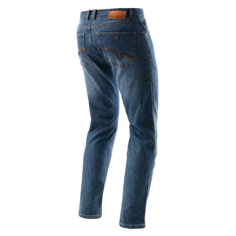 Rebelhorn Bronco Monocouche Blue Délavé Jean Moto