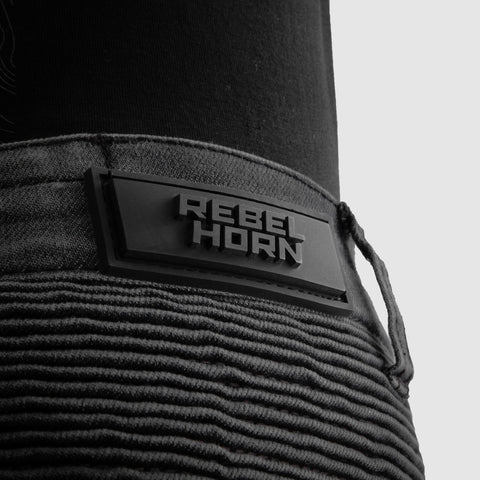 Rebelhorn Revolt Monocouche Black Jean Moto