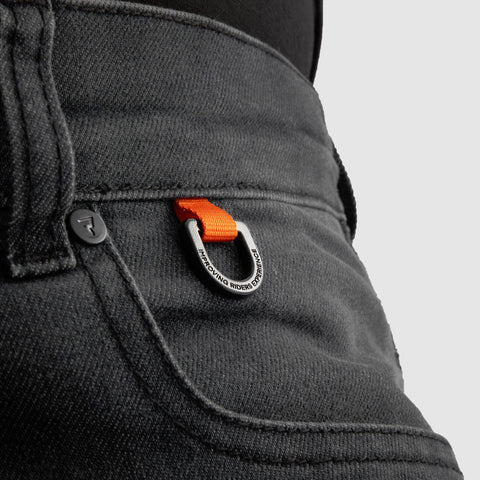 Rebelhorn Revolt Monocouche Black Jean Moto