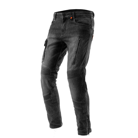 Rebelhorn Vandal Monocouche Black Délavé Jean Moto