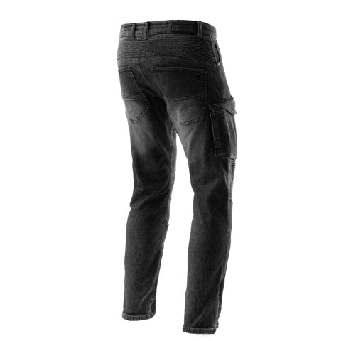 Rebelhorn Vandal Monocouche Black Délavé Jean Moto