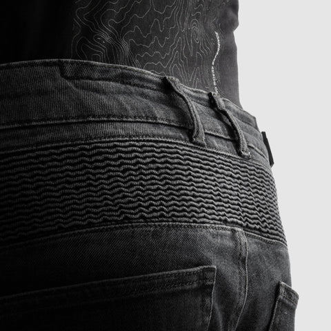 Rebelhorn Vandal Monocouche Black Délavé Jean Moto