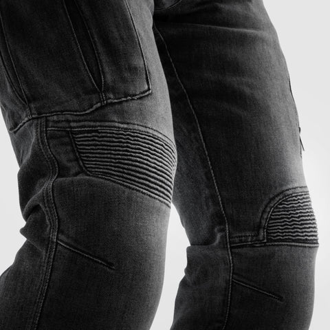 Rebelhorn Vandal Monocouche Black Délavé Jean Moto