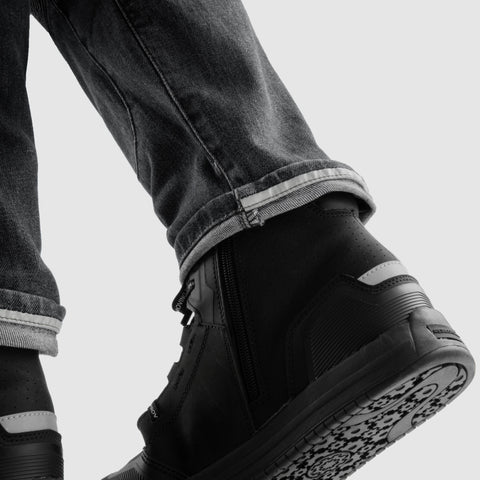 Rebelhorn Vandal Monocouche Black Délavé Jean Moto
