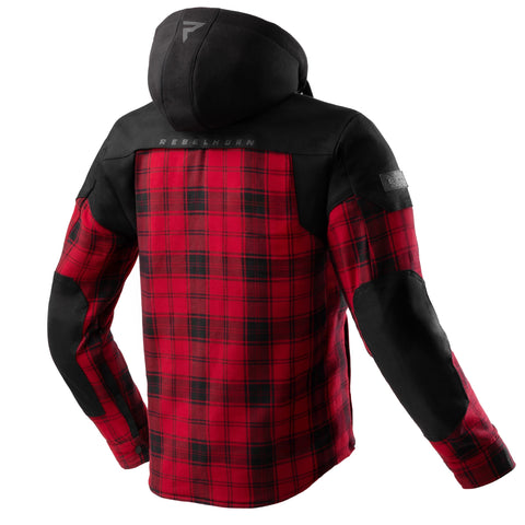 Shifter Noir/Rouge Chemise Moto