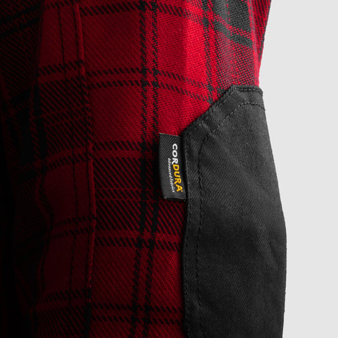 Shifter Noir/Rouge Chemise Moto