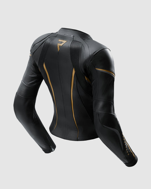 Diva ST Veste Moto Femme Doré