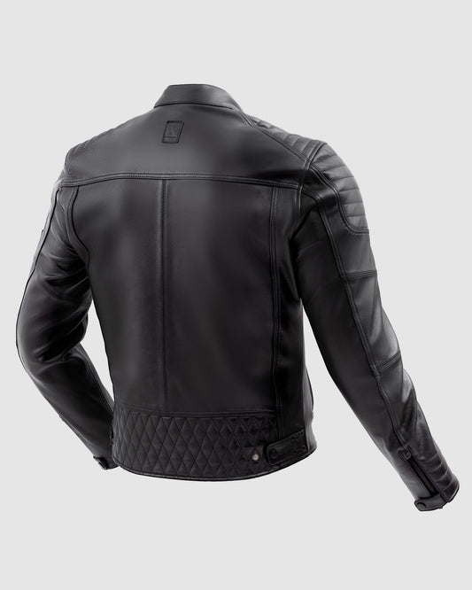 Hunter II Blouson Cuir Noir