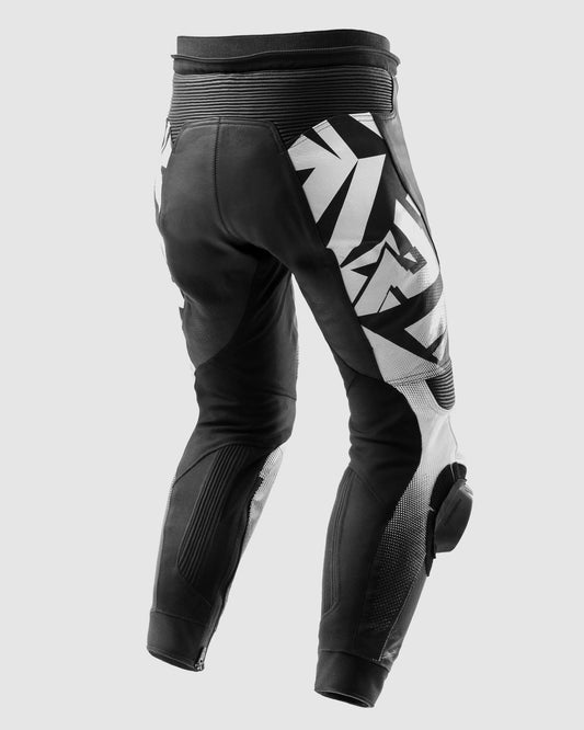 Inferno Pantalon Moto Noir Blanc