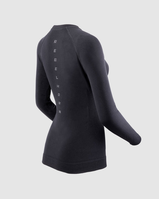 Freeze II Femme Maillot Thermique Noir