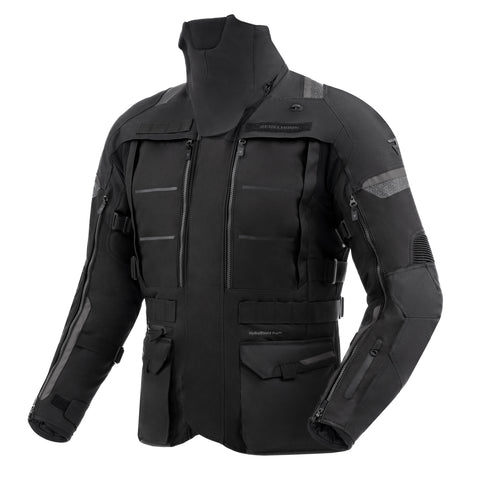 Cubby V Black Veste Moto Textile