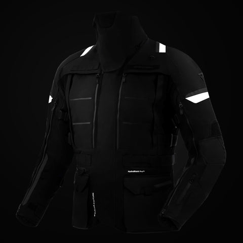 Cubby V Black Veste Moto Textile