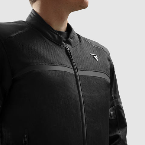 Echo Noir Veste Moto