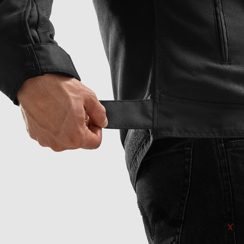 Echo Noir Veste Moto