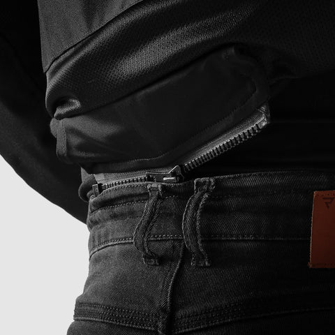 Echo Noir Veste Moto
