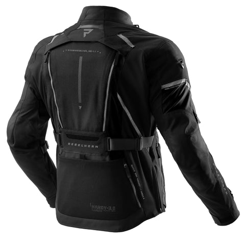 Rebelhorn Hardy 3.0 Black Veste Textile