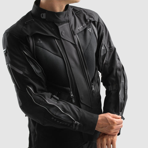 Rebelhorn Hardy 3.0 Black Veste Textile
