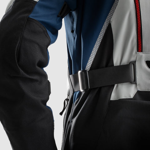 Rebelhorn Hardy 3.0 Blue/Grey/Red Veste Textile