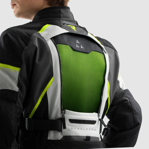 Rebelhorn Hardy 3.0 Black/Grey/Fluo Veste Textile