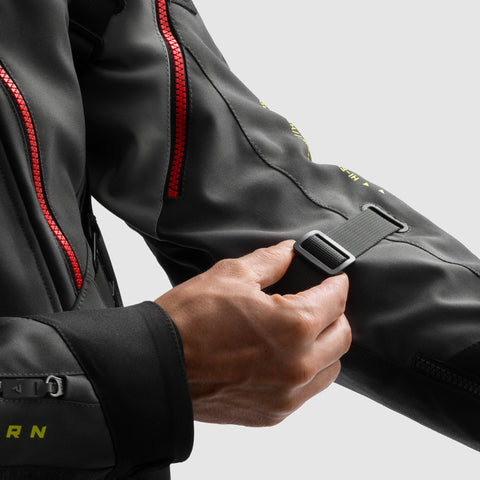 Rebelhorn Hardy 3.0 Anthracite/Grey/Yellow Veste Textile