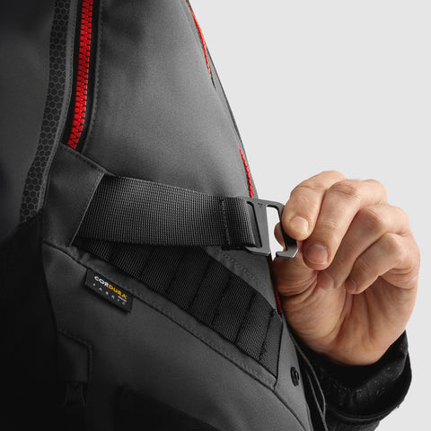 Rebelhorn Hardy 3.0 Anthracite/Grey/Yellow Veste Textile