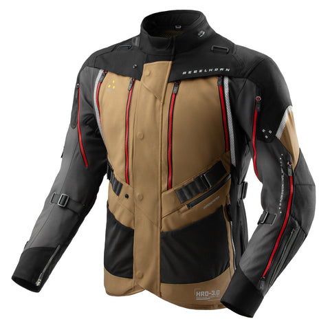 Rebelhorn Hardy 3.0 Desert/Grey/Red Veste Textile