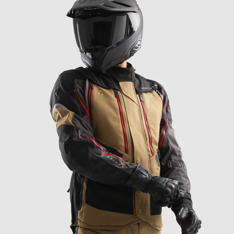 Rebelhorn Hardy 3.0 Desert/Grey/Red Veste Textile