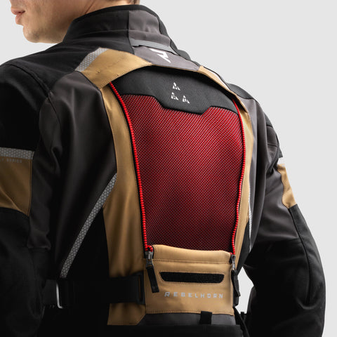 Rebelhorn Hardy 3.0 Desert/Grey/Red Veste Textile