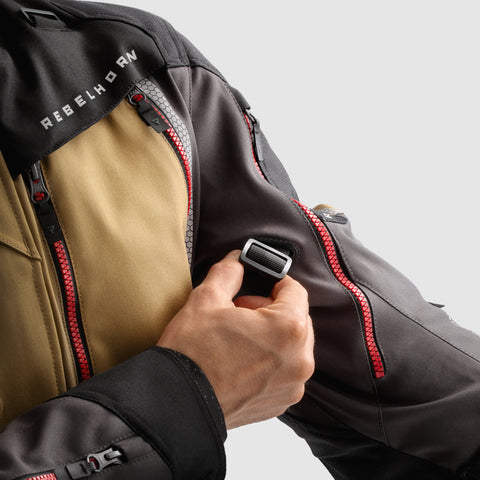 Rebelhorn Hardy 3.0 Desert/Grey/Red Veste Textile