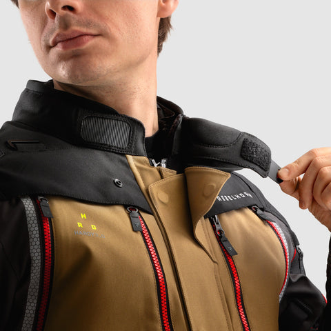 Rebelhorn Hardy 3.0 Desert/Grey/Red Veste Textile