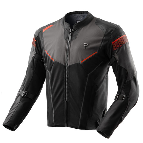 Rebelhorn Hiflow V Black/Grey/Red Veste Textile