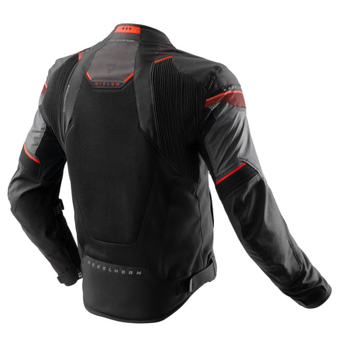 Rebelhorn Hiflow V Black/Grey/Red Veste Textile