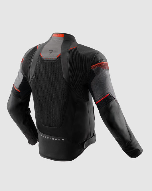 Hiflow V Blouson Moto Foncé Gris