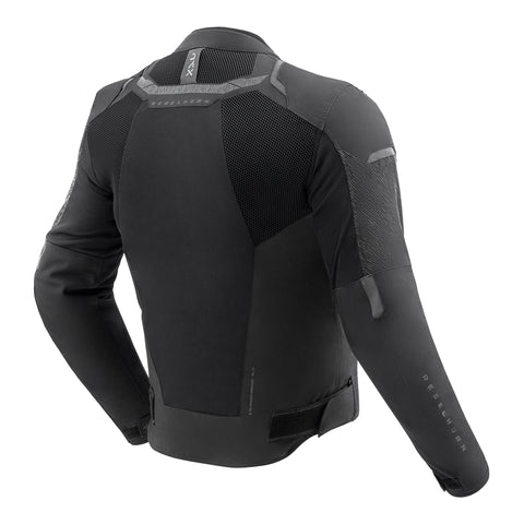 Jax Black Veste Moto Textile