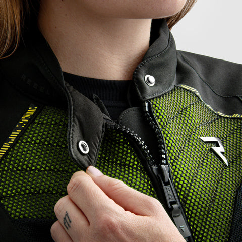 Rebelhorn Jax Lady Black/Yellow/Fluo Veste