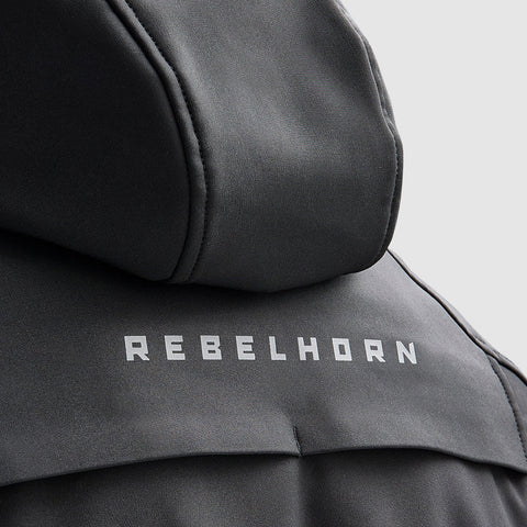 Veste de Moto en Textile Rebelhorn Slash Black