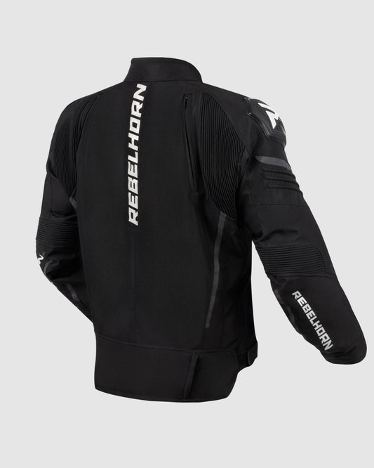 Vandal Blouson Moto Noir Blanc