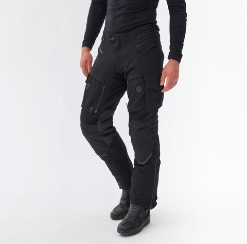 Range Black Pantalon Moto Textile